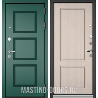 Металлическая входная дверь Мастино TRUST MASS Авокадо Веллюто 9S-192/Ларче бьянко 9SD-1