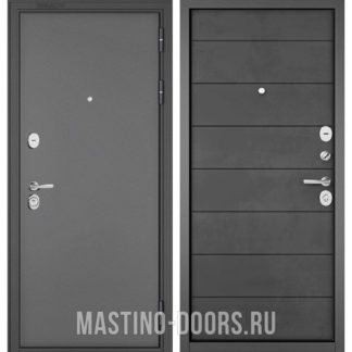 Стальная дверь Мастино TRUST MASS Букле графит/Бетон темный 9S-135