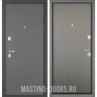 Входная дверь Мастино TRUST MASS Букле графит/Орех пепельный 9S-100
