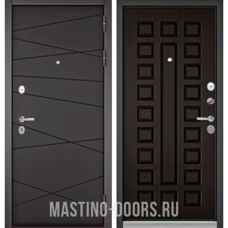 Железная дверь Мастино Trust Mass Графит софт 9S-130/Венге 9S-110