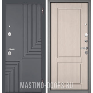 Входная дверь Мастино TRUST MASS Оскуро Веллюто 9S-195/Ларче бьянко 9SD-1