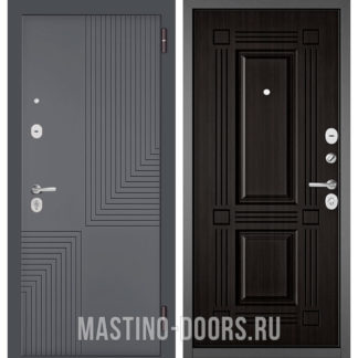 Входная металлическая дверь Мастино TRUST MASS Оскуро Веллюто 9S-195/Ларче темный 9S-104